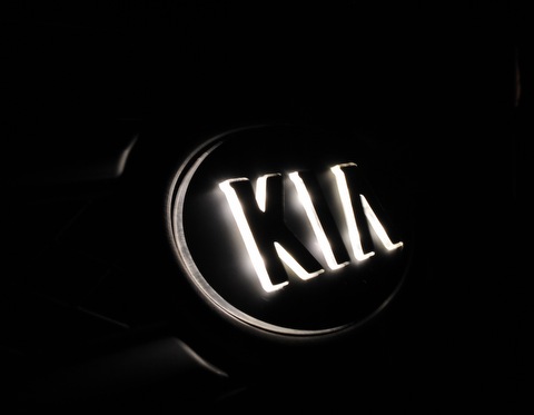 LED подсветка значка KIA