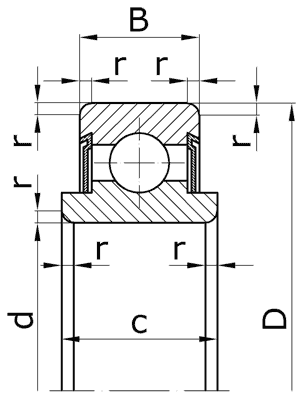 Подшипник 80701