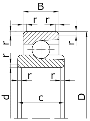 Подшипник 900805