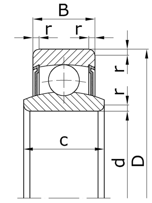 Подшипник 981701