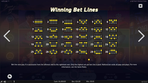 Игровой автомат Hotline - на зеркало казино Фараон выиграй по крупному