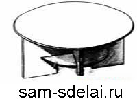 Самодельный разборный журнальный столик