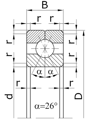 Подшипник 116210